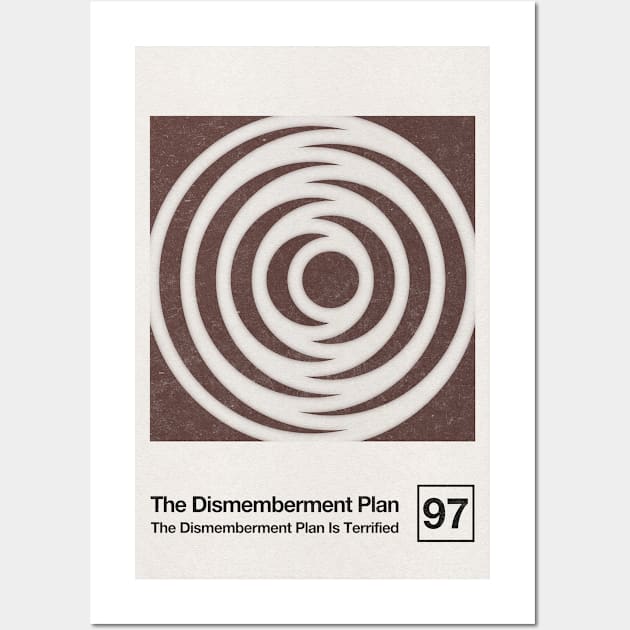 The Dismemberment Plan / Minimalist Style Graphic Artwork Poster Design Wall Art by saudade